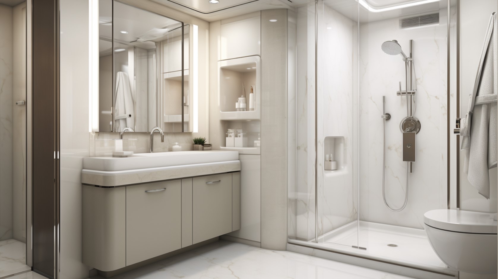 Luxury Porta Potty with Shower Ultimate Comfort and Convenience