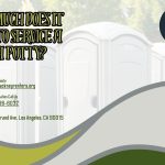How Much Does It Cost To Service A Porta Potty